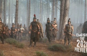 诺兰新作《奥德赛》剧照：汤姆·霍兰德与安妮·海瑟薇角色亮相