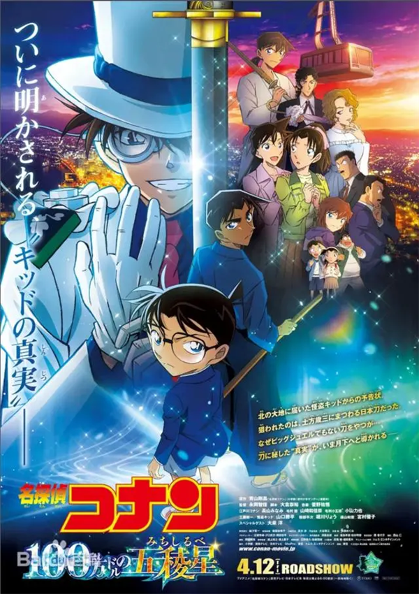 《名侦探柯南：百万美元的五稜星》重磅剧情揭秘：新一和基德竟是堂兄弟？-2