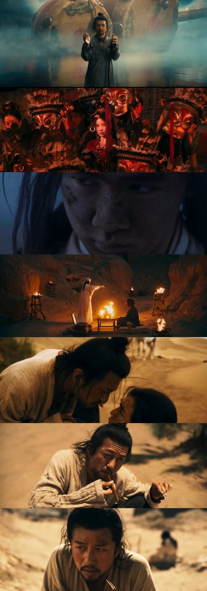 邓超、荣梓杉、杨子姗主演电影《沙海无门》，首支预告发布-2