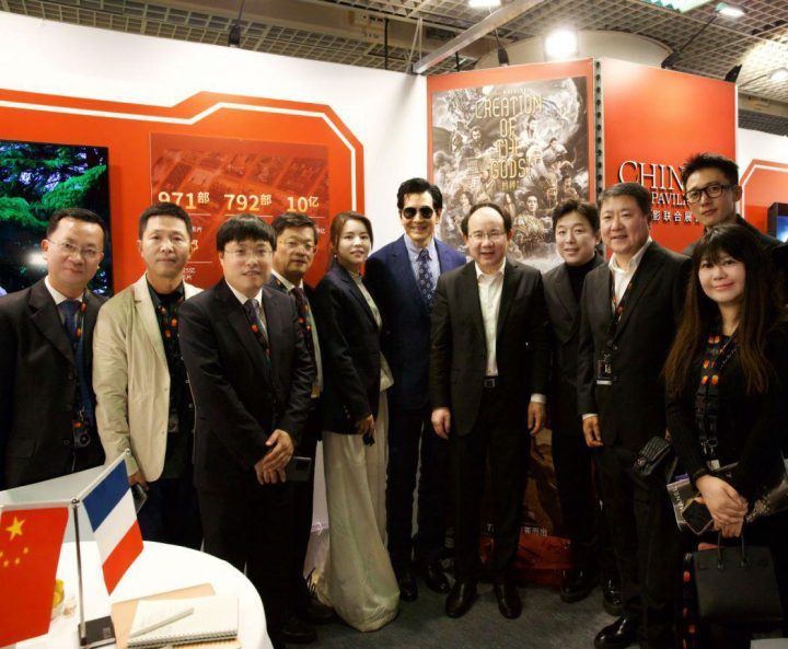制片人罗珊珊在戛纳展示中国神话国际新名片-1