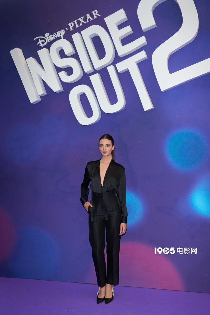 贝鲁奇之女亮相《头脑特工队2》马德里首映 携手为《丧丧》献声-2