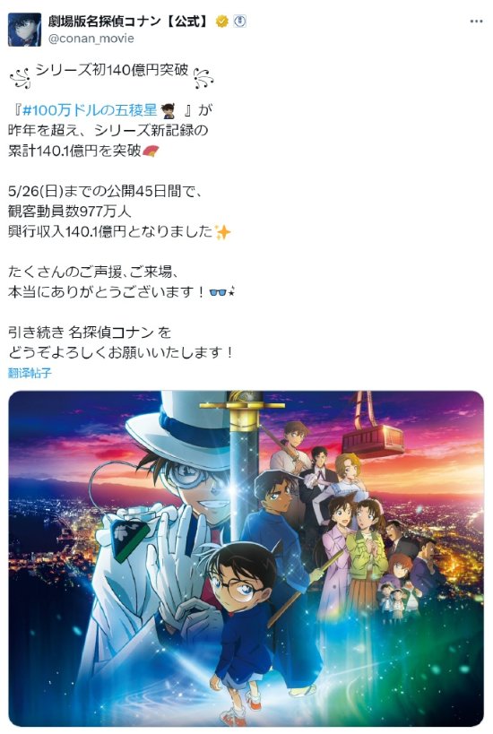 《名侦探柯南：百万美元的五稜星》资源在线观看「BD720P/3.6G-MP4」正版高清百度云国语中字-1