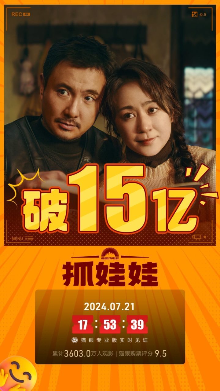 《抓娃娃》票房冲破15亿！这位小演员被低估了-1