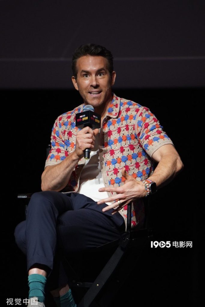 小贱贱、狼叔上海见面会：《死侍与金刚狼》俊男合体