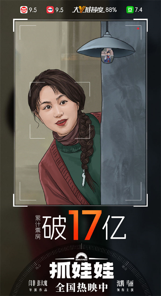 《抓娃娃》破17亿票房大关，登顶2024暑期档票房排行榜-1