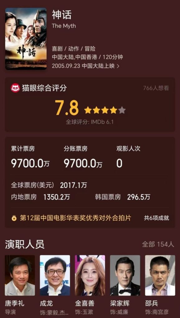 《传说》原声版百度云资源下载4k超清「HD720P/3.2G-MKV」