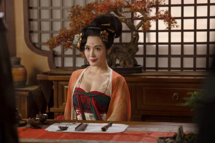 热播中的《唐朝诡事录之西行》：汤晶媚演绎马夫人媚骨天成，娇艳感十足-1