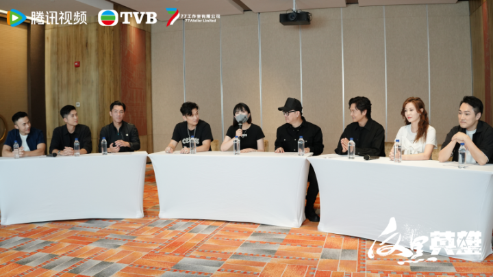 TVB艺人陈山聪、张振朗等主演《反黑英雄》打卡长沙解放西-2
