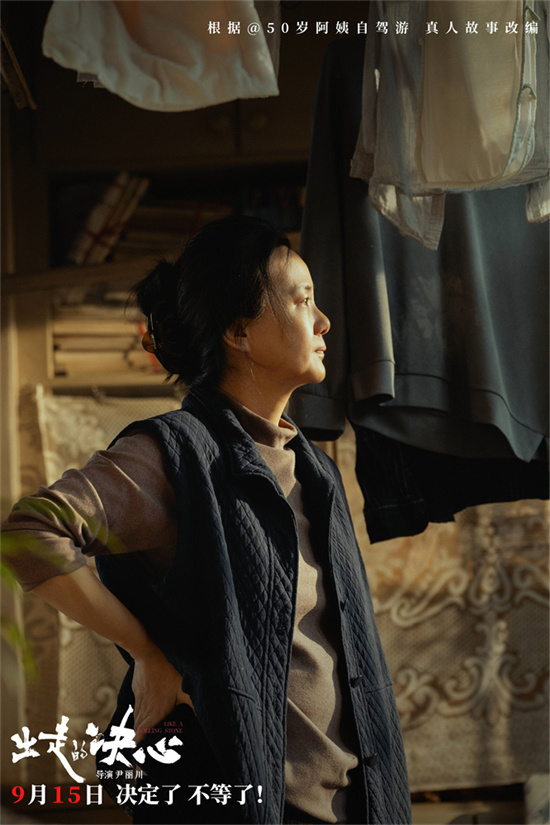 定档9.15的《出走的决心》：50岁阿姨的自驾故事改编-2