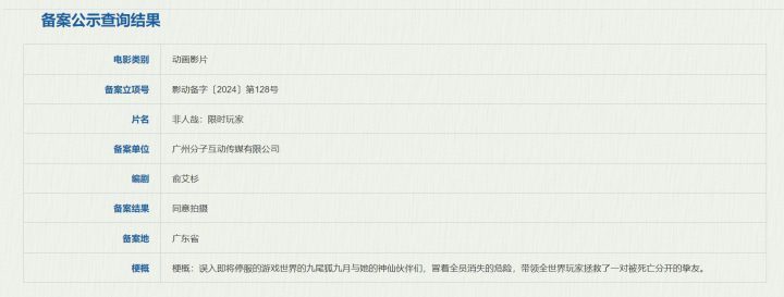 《非人哉》限时玩家：九尾狐误入游戏世界-1