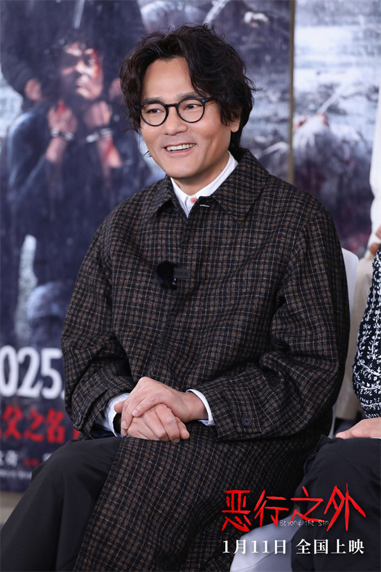 《恶行之外》深圳路演：林家栋欲与古天乐合作拍吻戏？-2