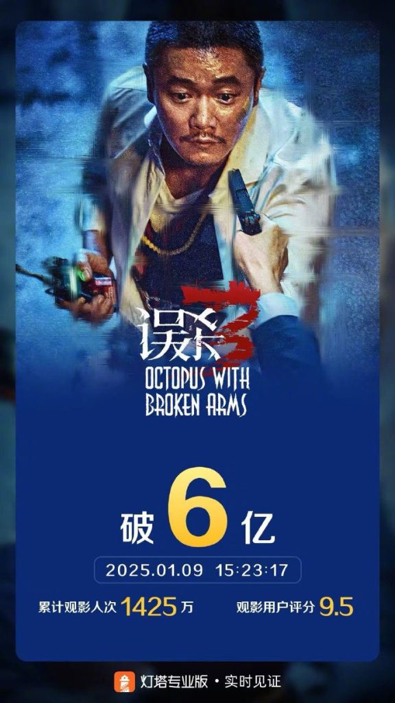 《误杀3》票房突破6亿！肖央、佟丽娅联袂组复仇小队