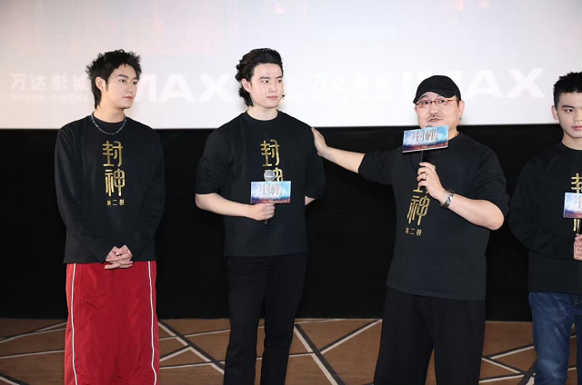 于适钦点刘乐为《封神2》发言人，深圳路演英文秀-1