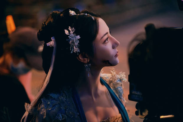 迪丽热巴《古装》造型仙气十足，轻盈灵动状态佳-4