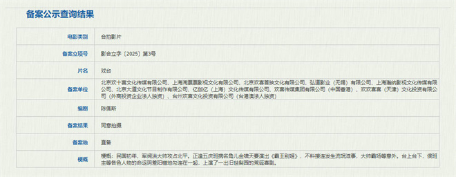 陈佩斯领衔喜剧《戏台》启动，黄渤、姜武、尹正加盟-1
