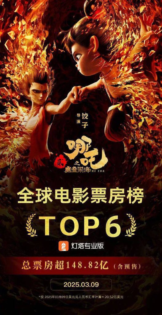 《哪吒2》免费/加长版无修版国语中字资源下载「BD1280P/3.3G-MP4」阿里云盘