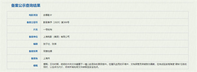 《一号密档》开机：郑大圣还原党史真实事件-1