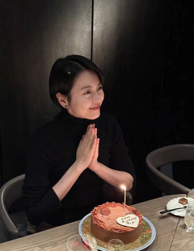 49岁梁咏琪生日派对：与古天乐等好友共庆，状态大好-4